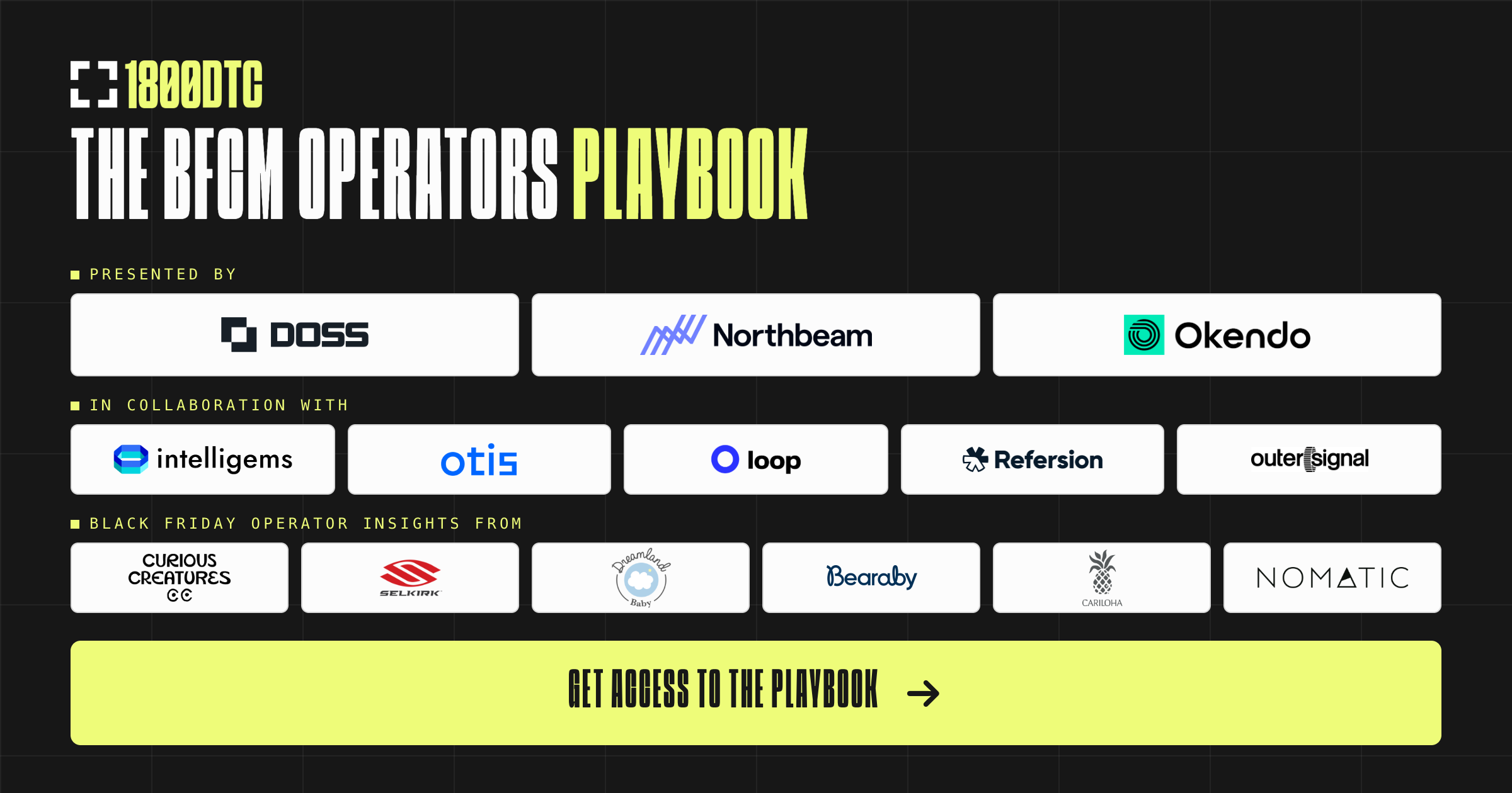 1800DTC — 13 chapters and 20+ pages of actionable insights for the founders, operators, and…